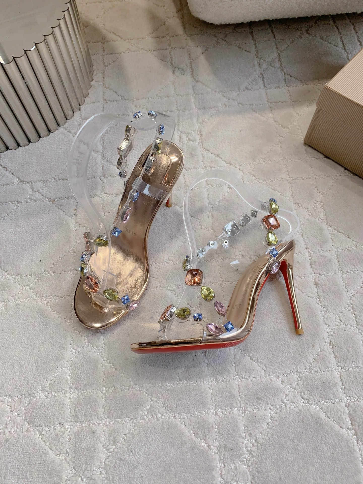 UA Christian Louboutin Rosa Z Jewel 9.5cm Heel