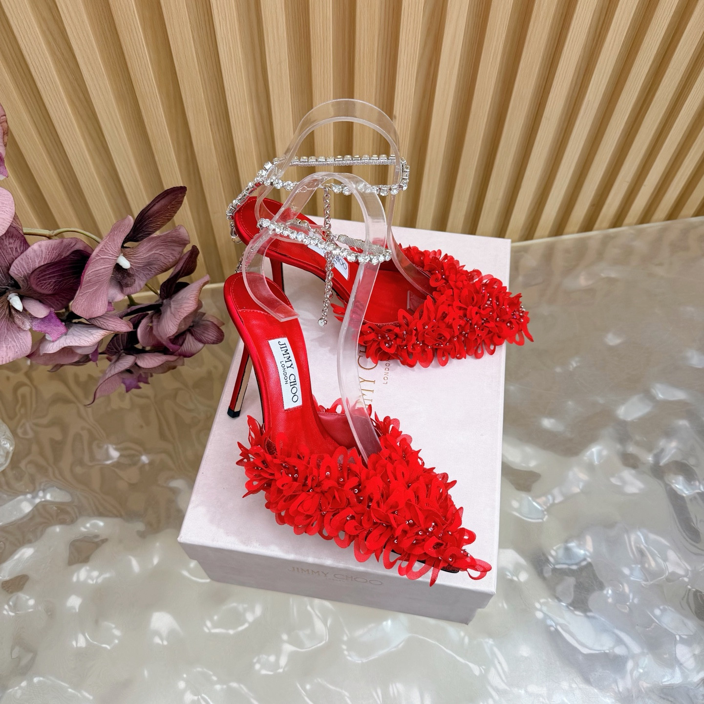 UA Jimmy Choo Saeda 100mm