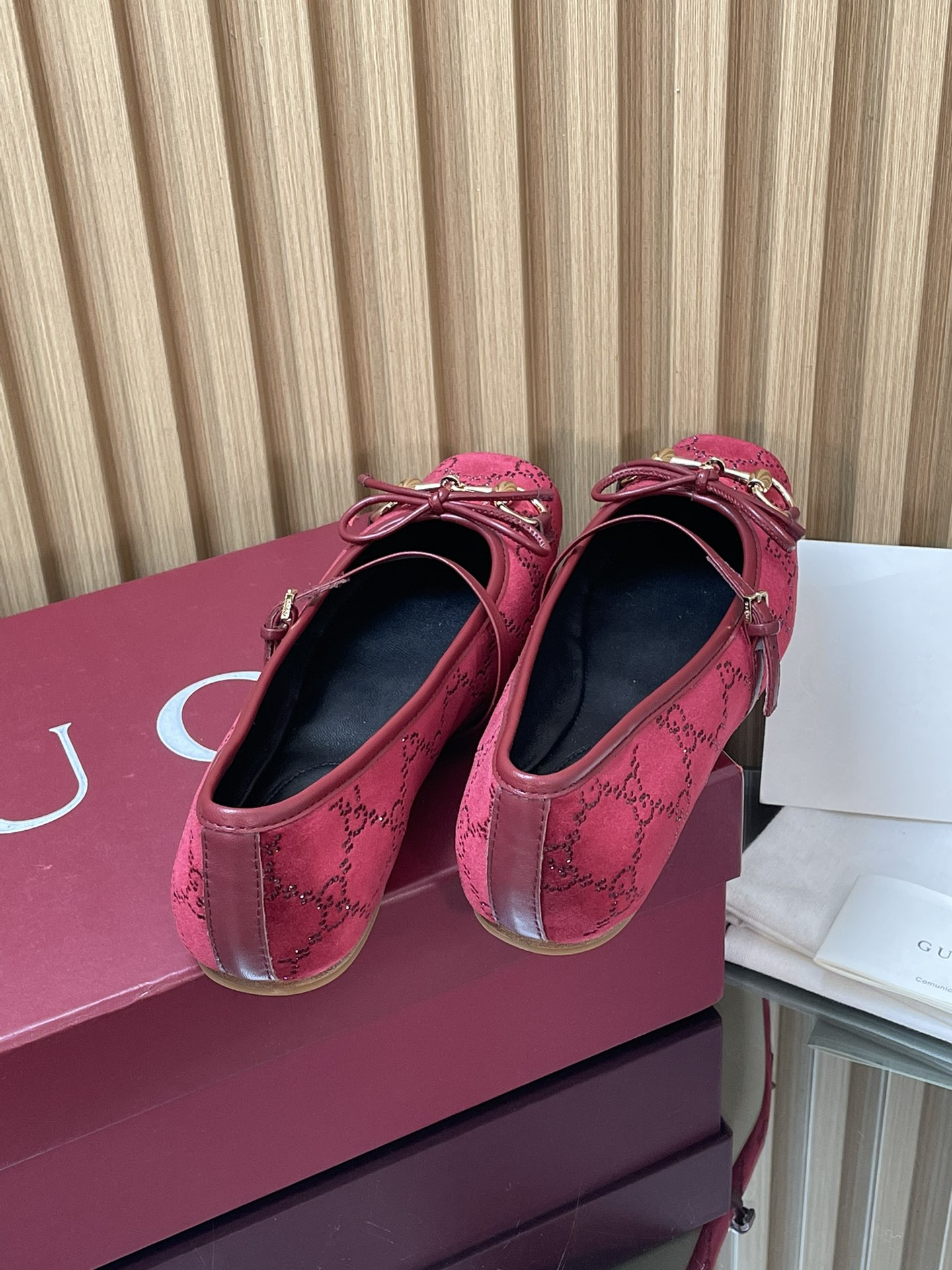 UA Gucci Horsebit Ballet Flat