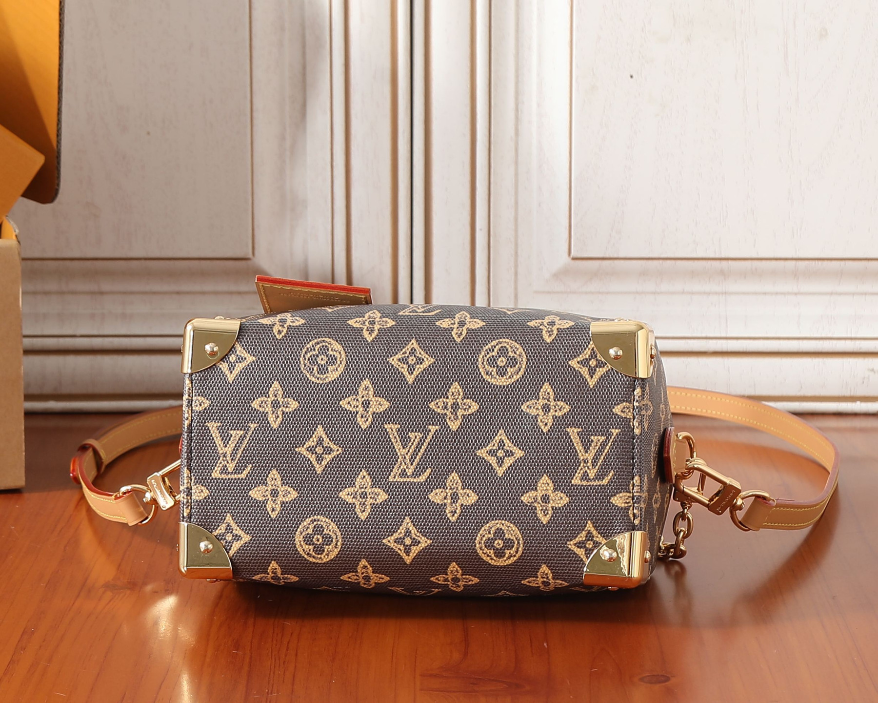 LV SPEEDY TRUNK 20 Handbag M28102 13.5x11x20.5cm