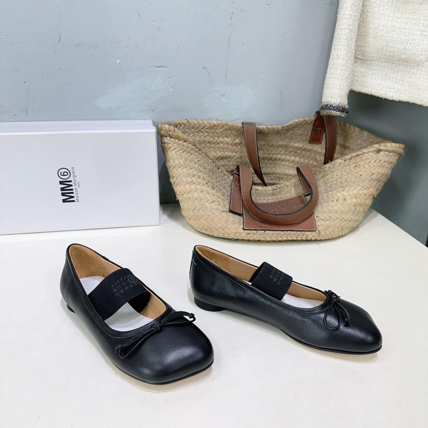 UA Maison Margiela Anatomic Numeric Ballerinas