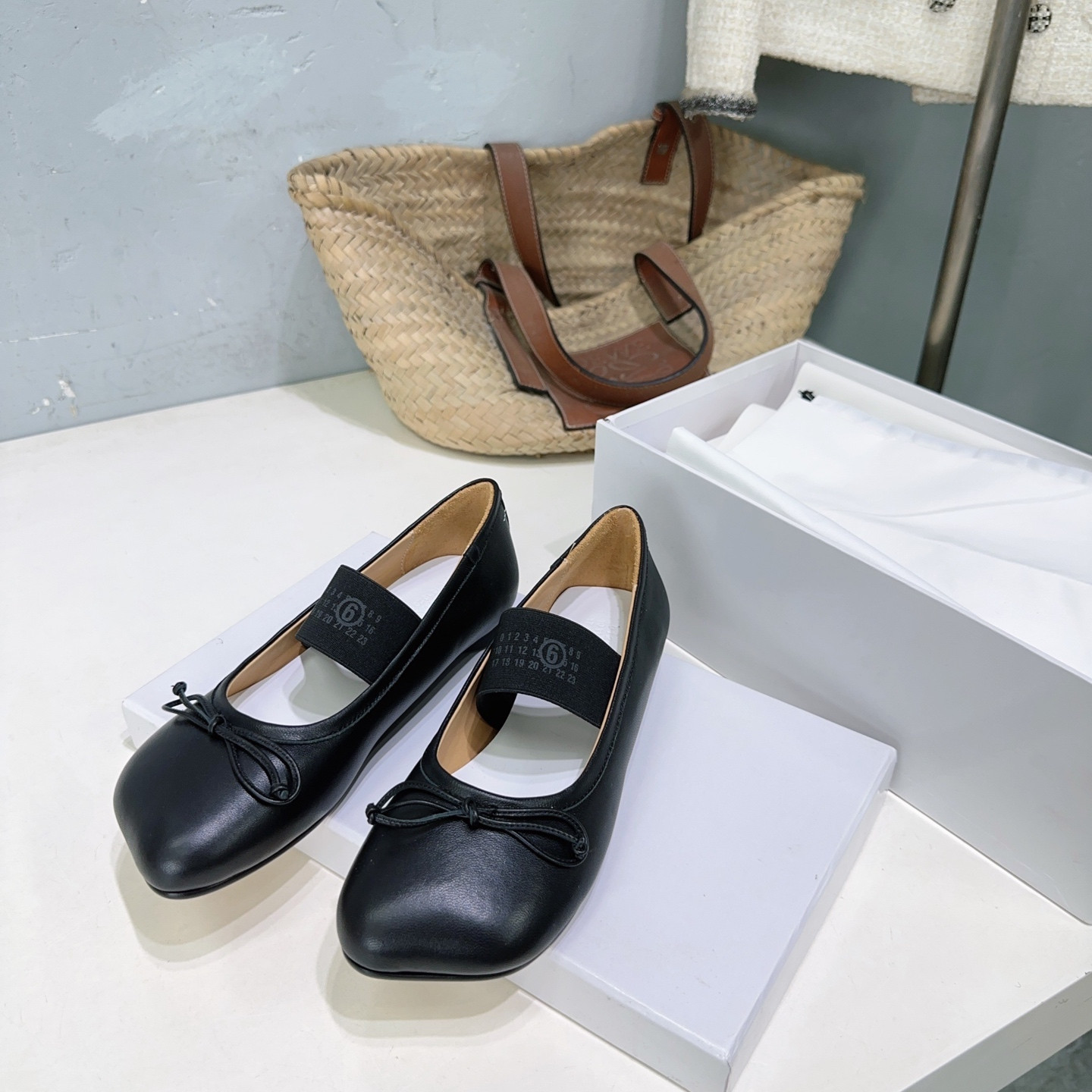 UA Maison Margiela Anatomic Numeric Ballerinas