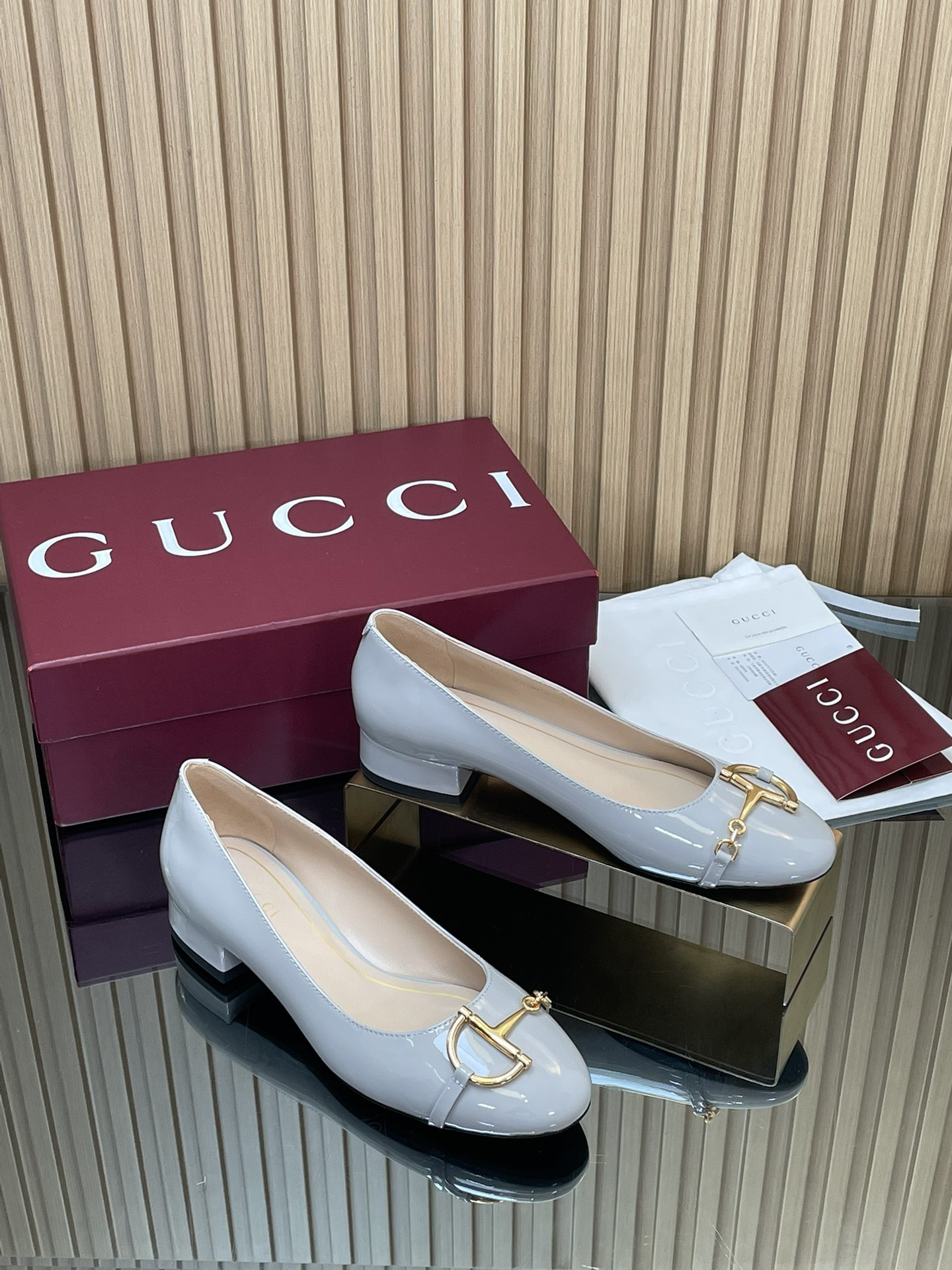 UA Gucci Ballet Flat With Half Horsebit