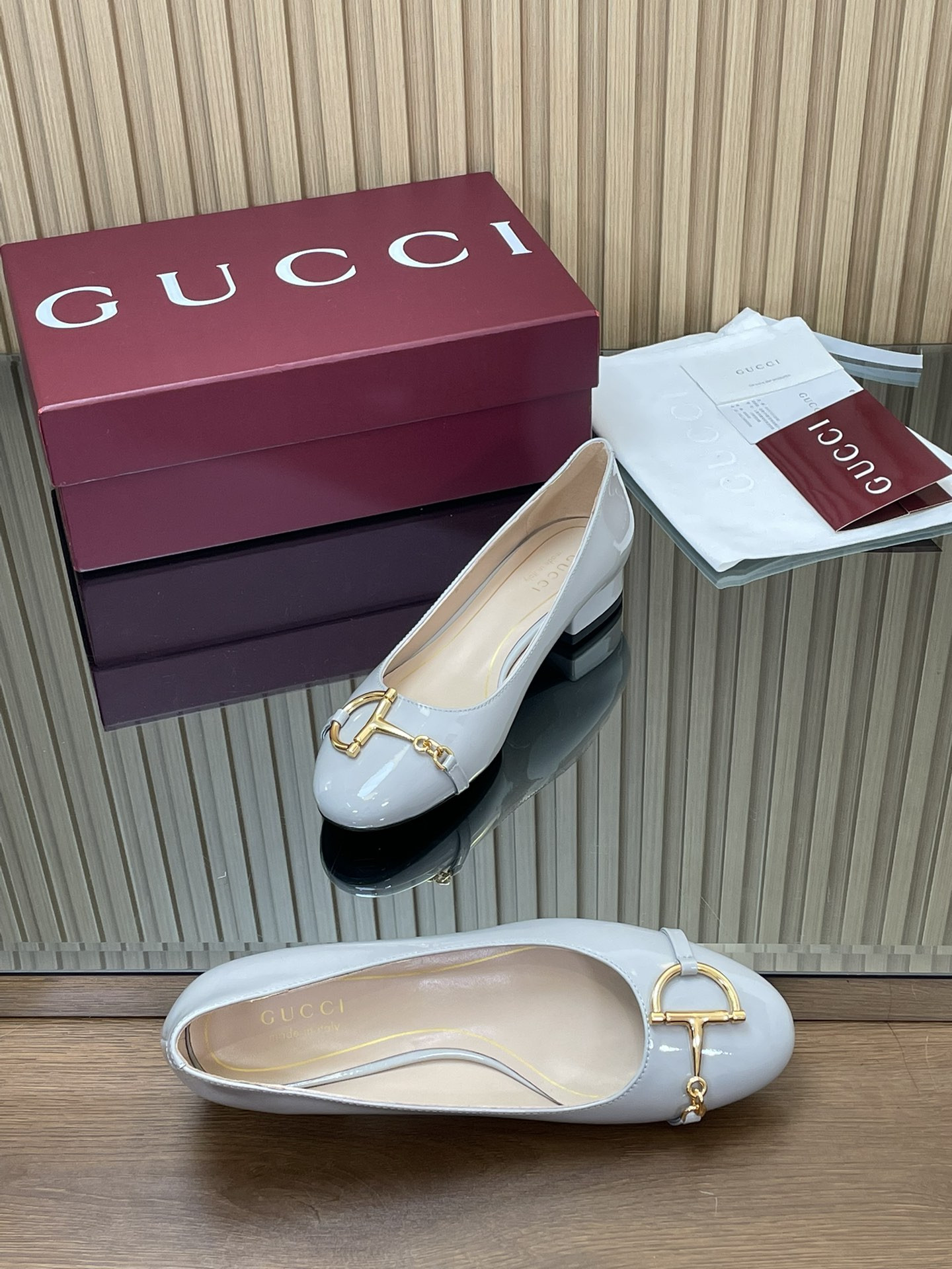 UA Gucci Ballet Flat With Half Horsebit