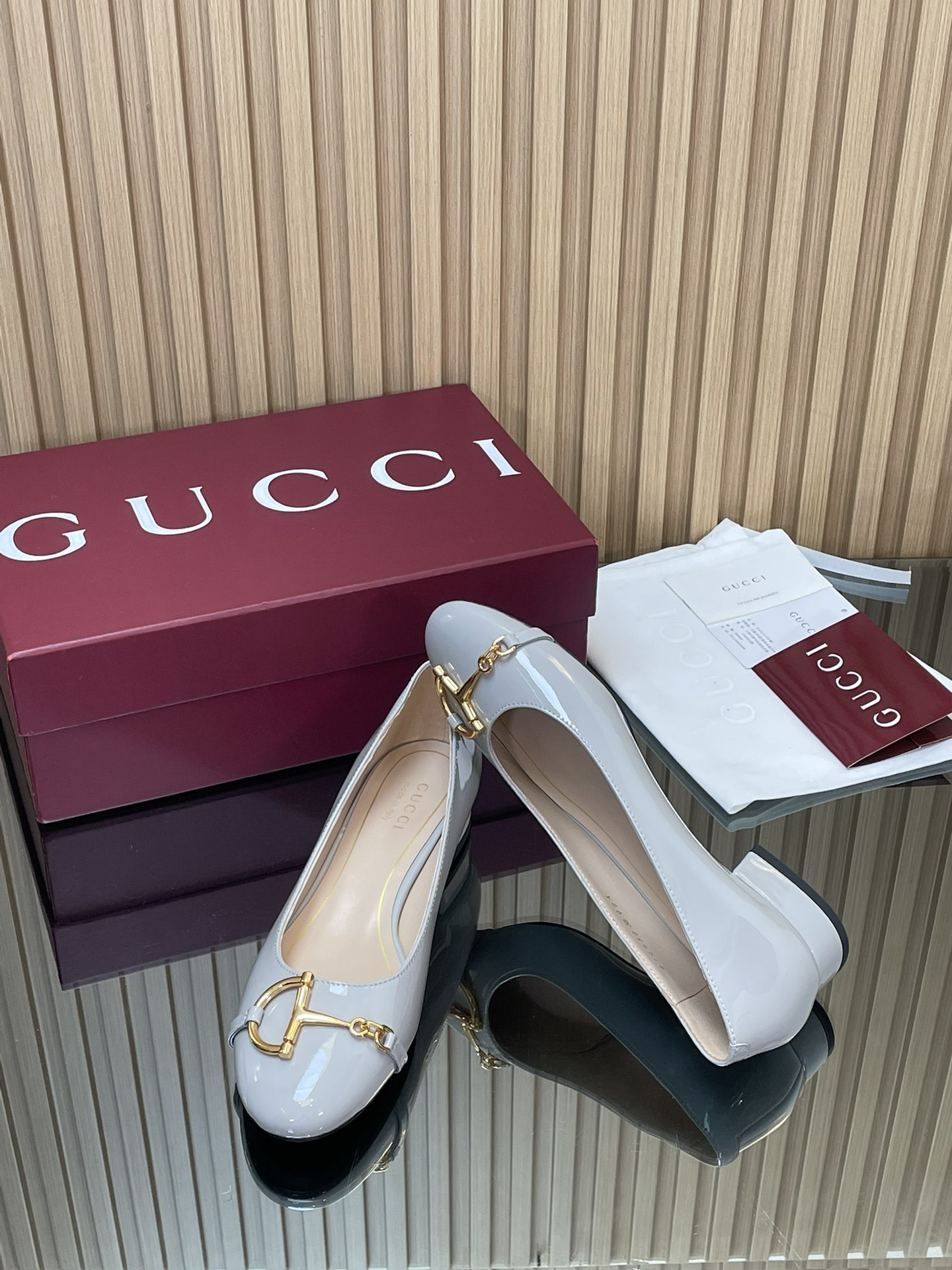 UA Gucci Ballet Flat With Half Horsebit