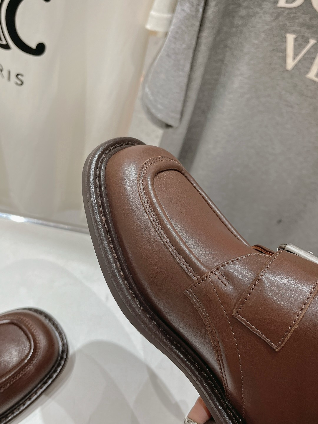 UA Miu Miu Monk Strap Loafer