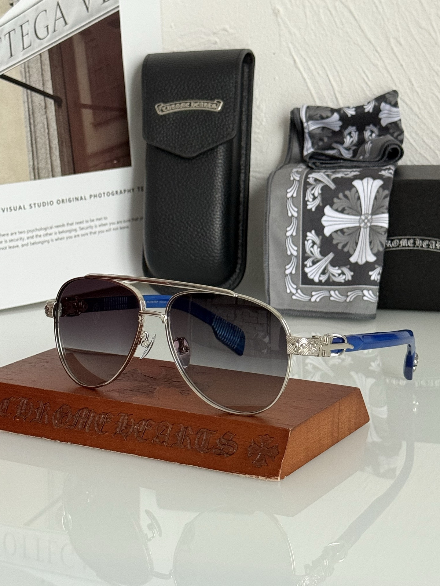 Ch*0me He**ts glasses ch8278 62-14-154