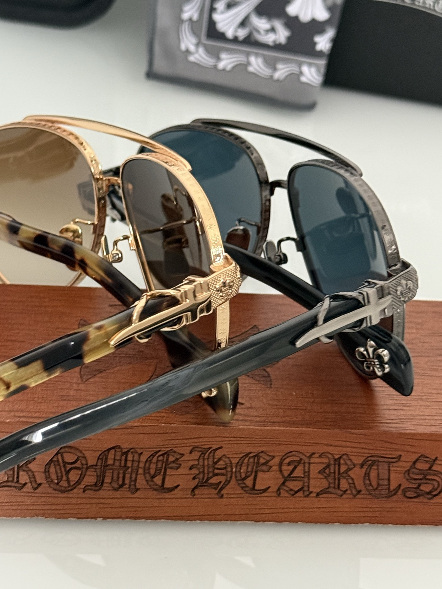 Ch*0me He**ts glasses ch8278 62-14-154