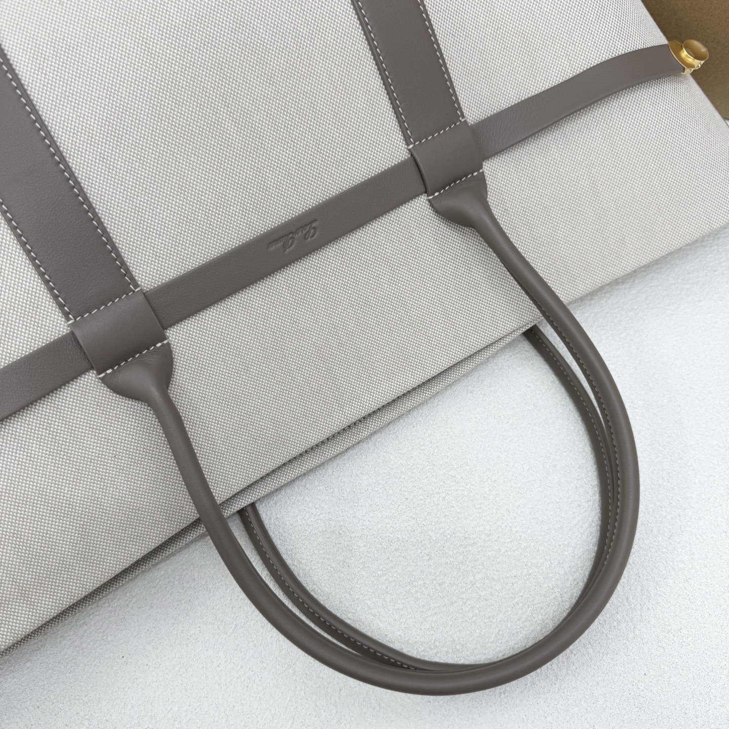 L0r0 P1ana large ghiera shopper 40x26x18cm