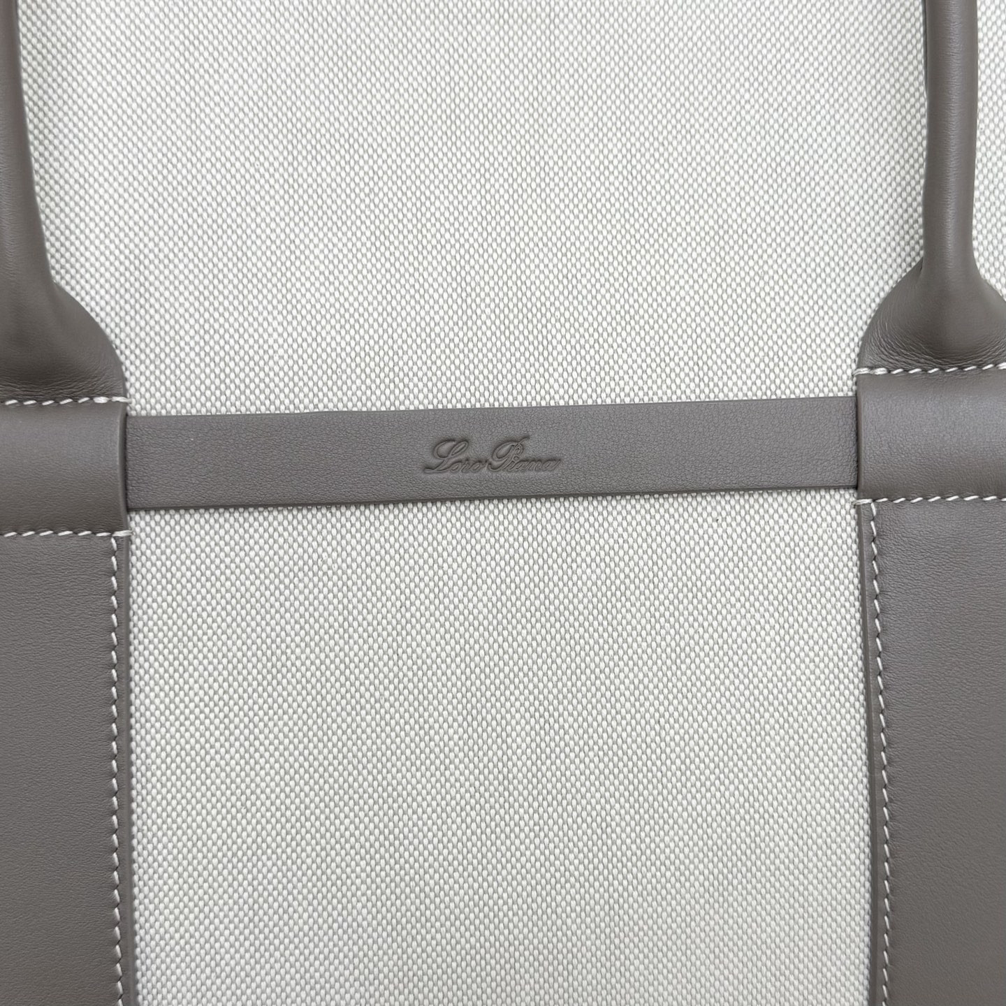 L0r0 P1ana large ghiera shopper 40x26x18cm