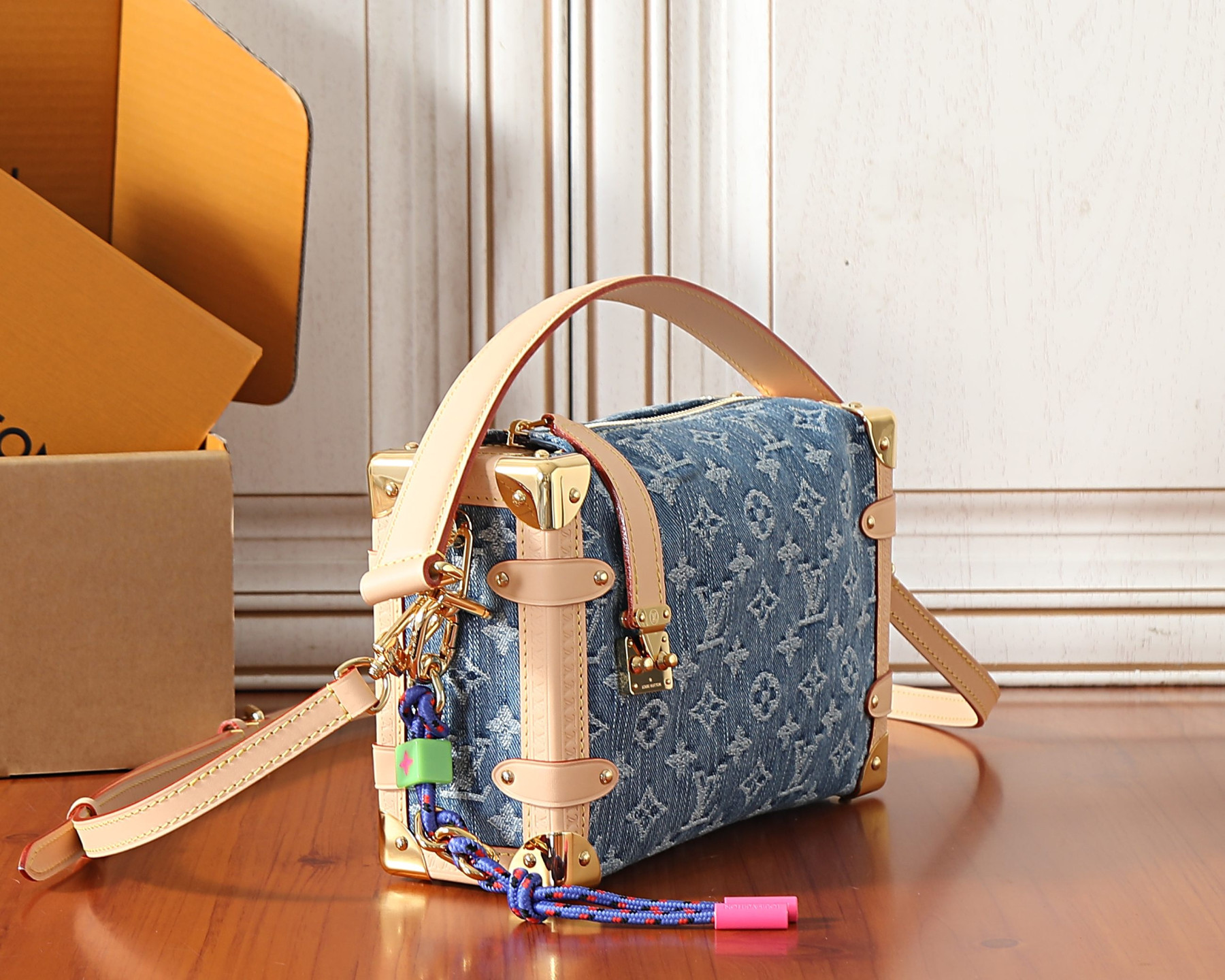 LV Side Trunk MM M27450 23.5x16x8.5cm