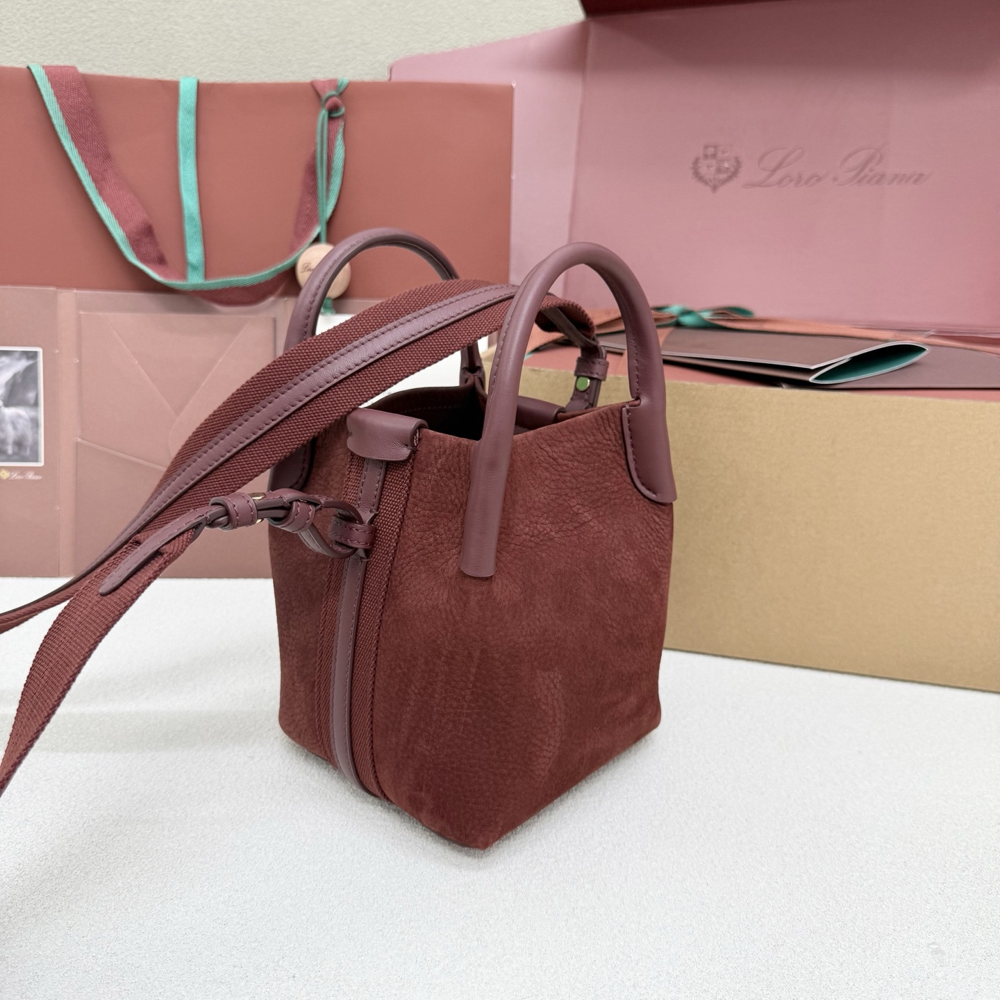 L0r0 P1ana micro bale bag 13x13x16cm