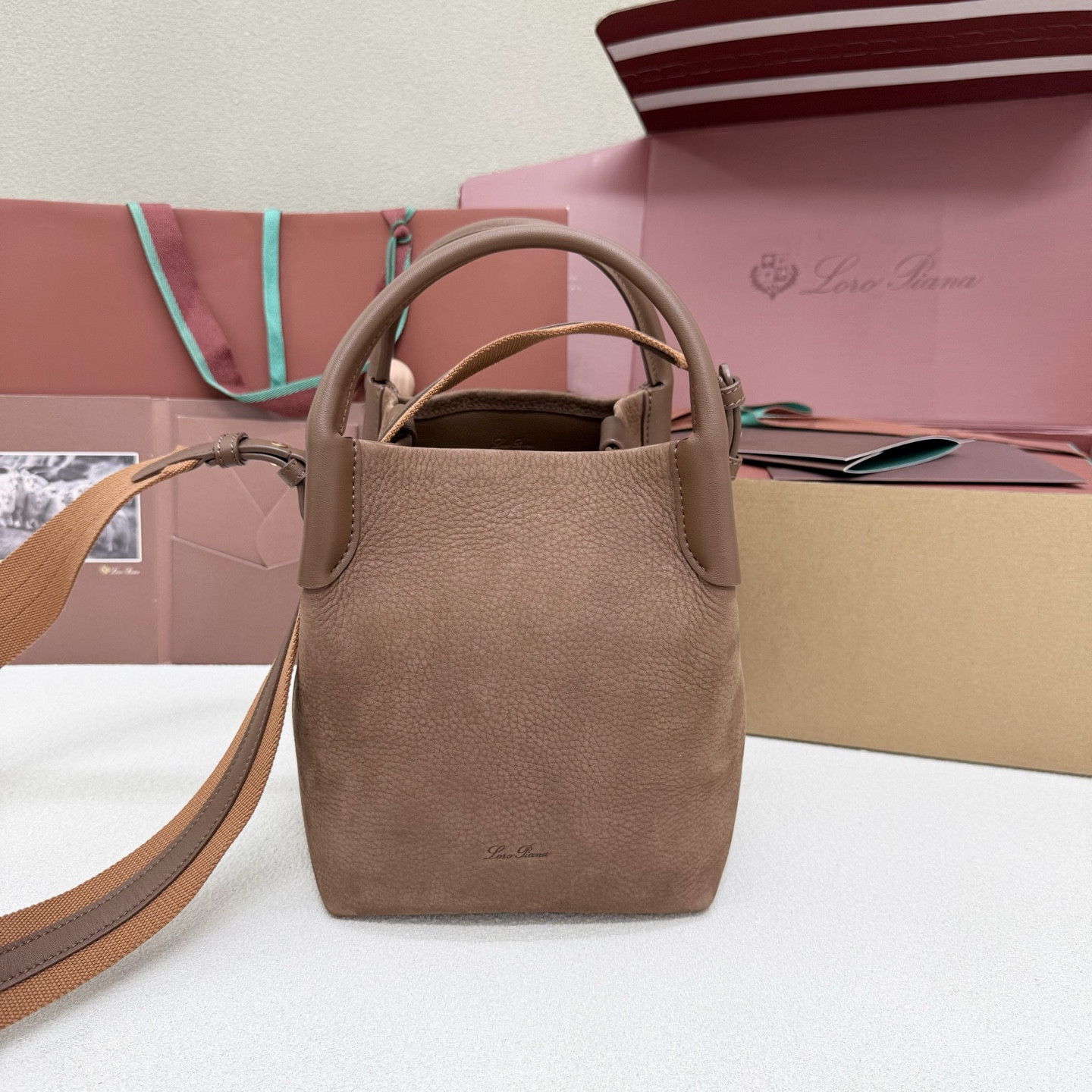 L0r0 P1ana small bale bag 17x20x17cm