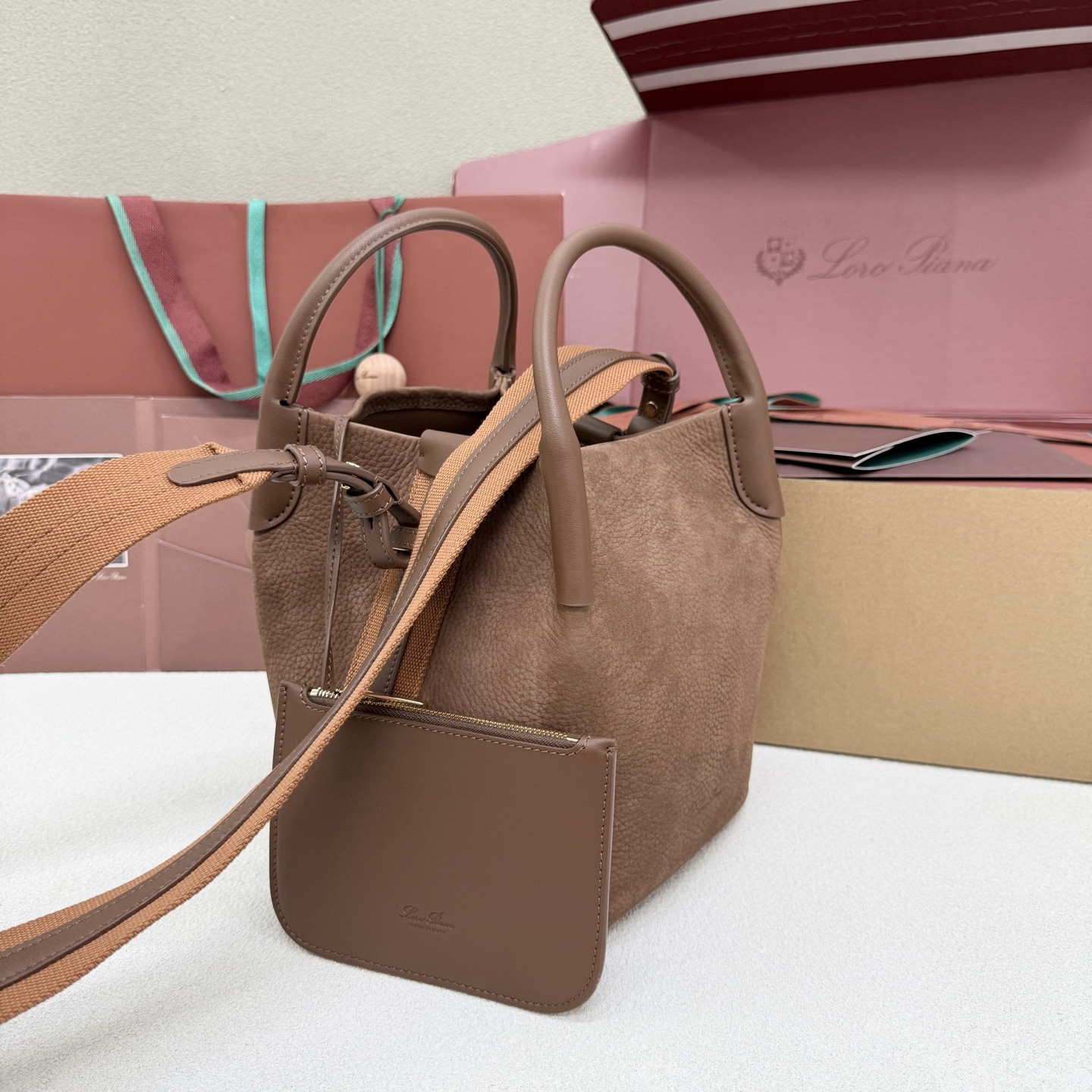 L0r0 P1ana small bale bag 17x20x17cm