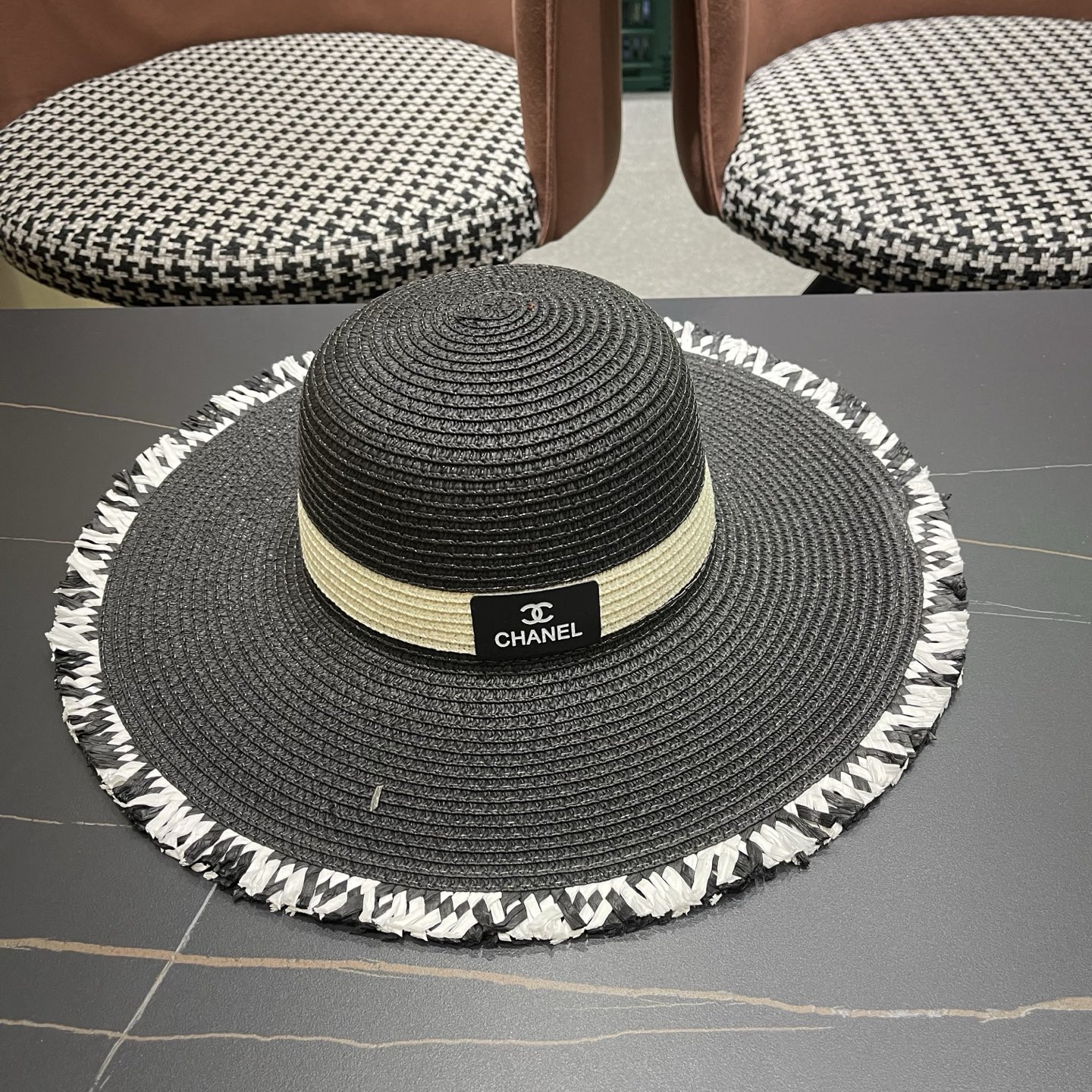 Ch**el straw hat