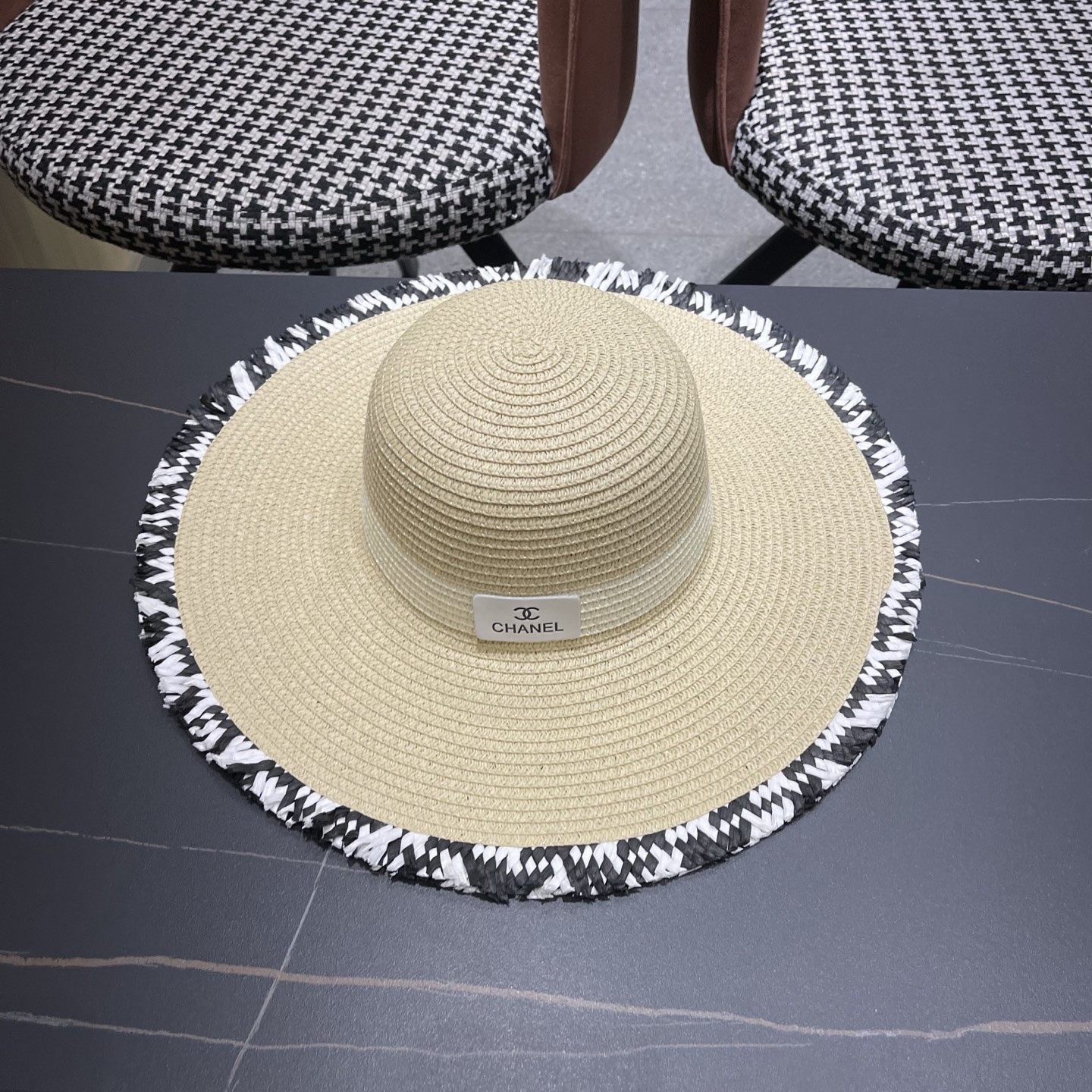 Ch**el straw hat