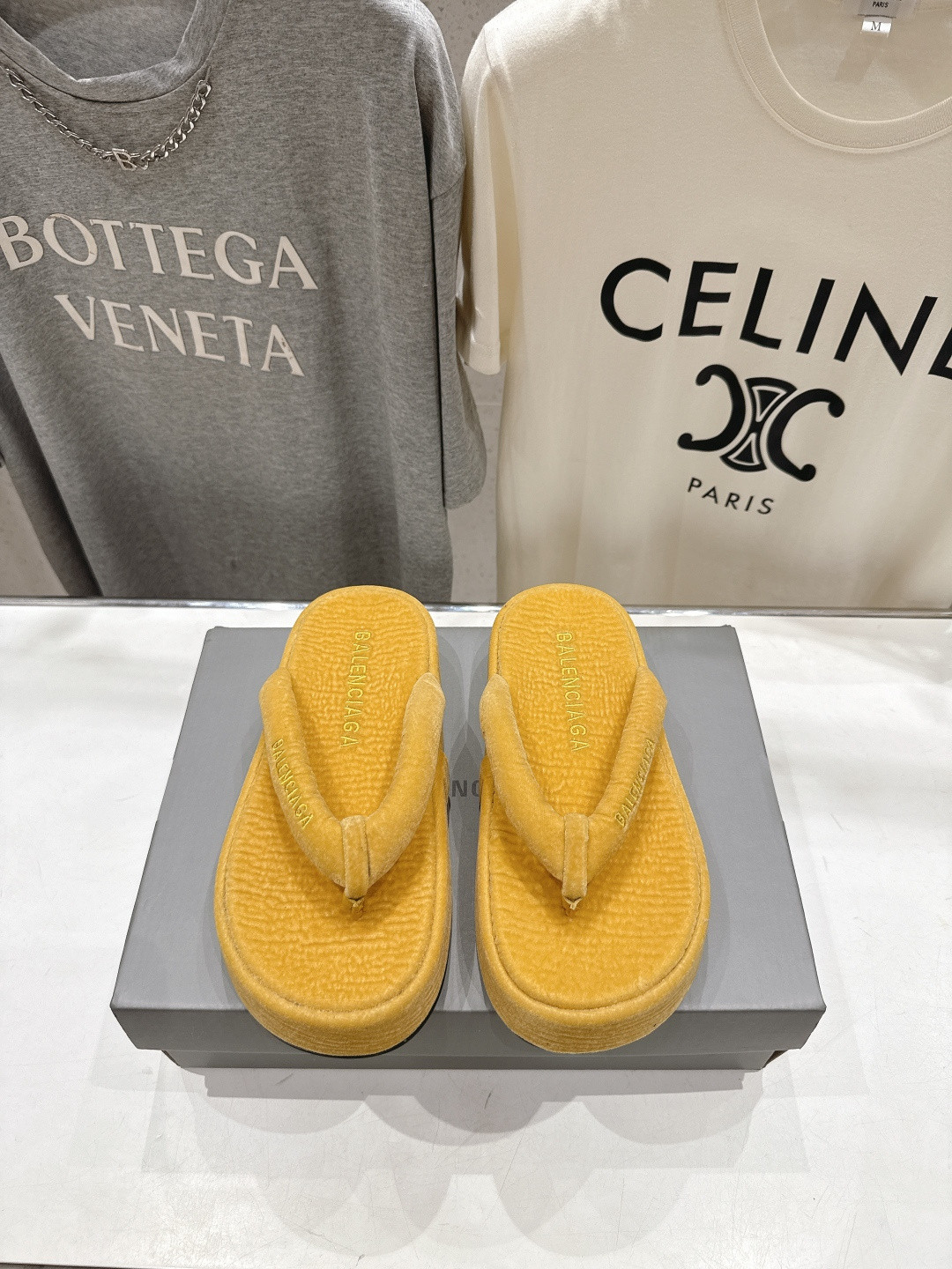 UA Ba1en*iaga Jet Lag Thong Slides