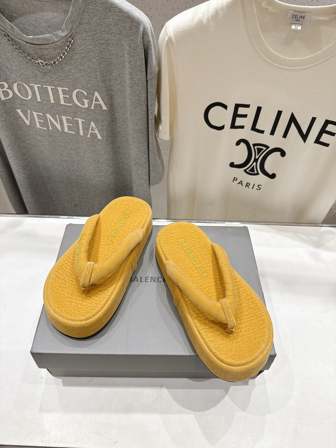 UA Ba1en*iaga Jet Lag Thong Slides