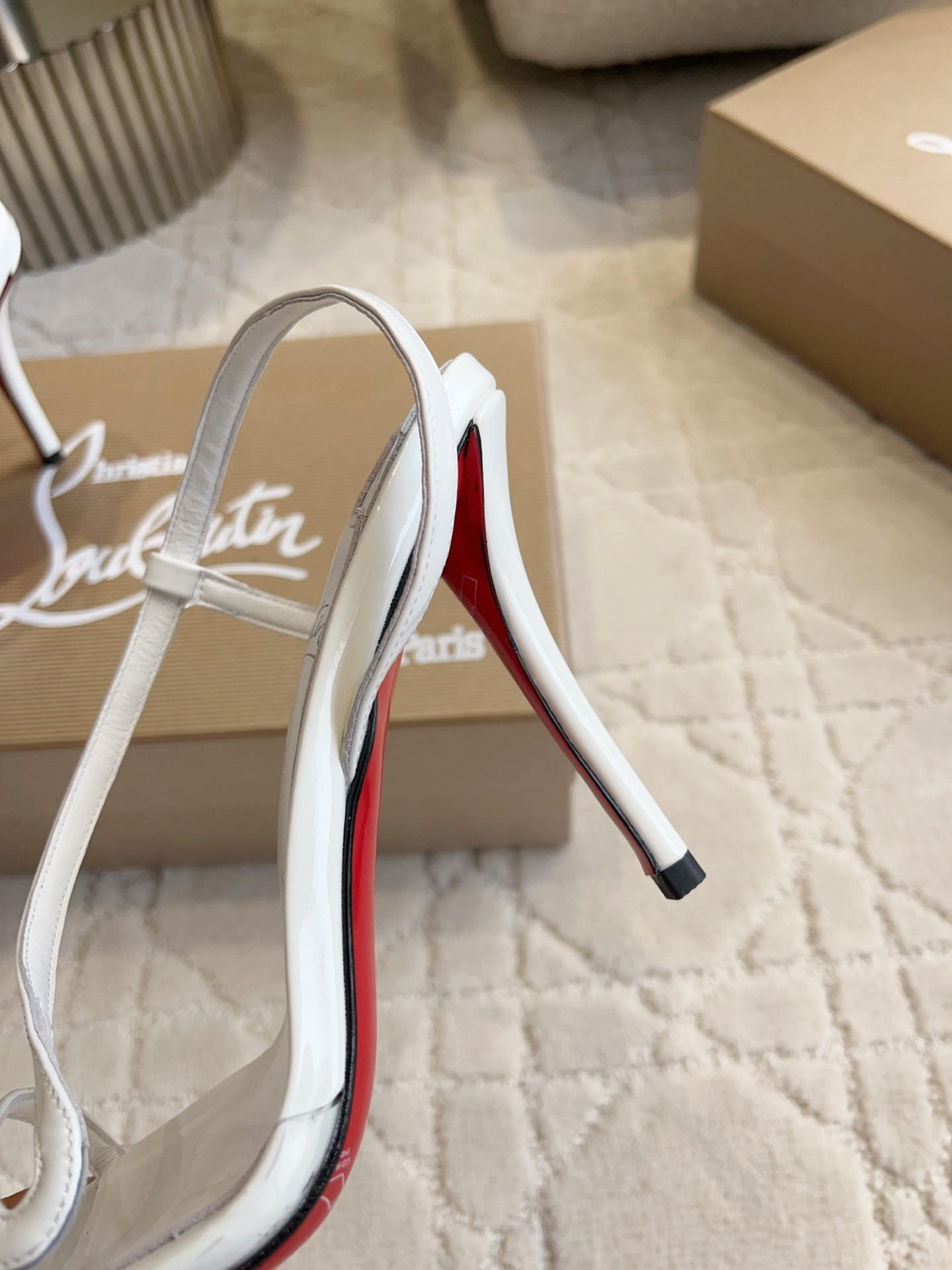 UA Chr1st1an Louboutin Rosalie Sandals 10cm Heel