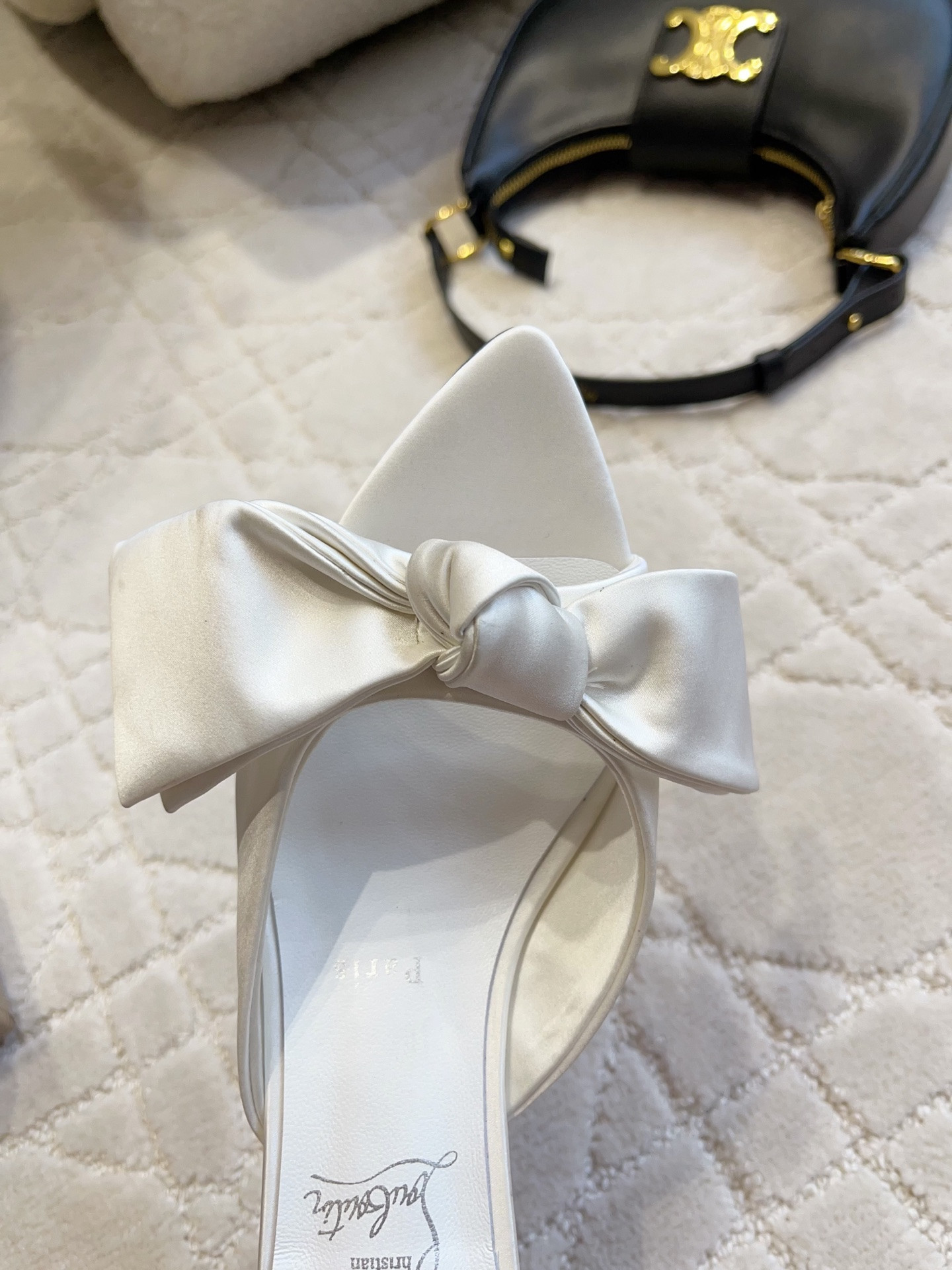 UA Chr1st1an Louboutin Slides 6cm Heel