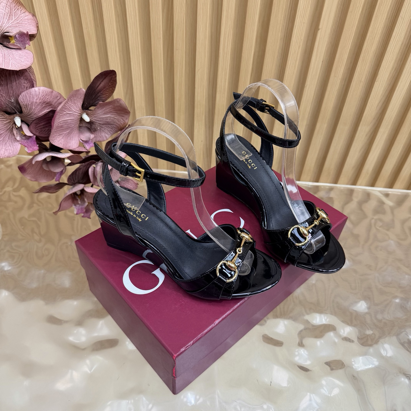 UA Gvc*1 Donna Wedge Sandal 8cm Heel