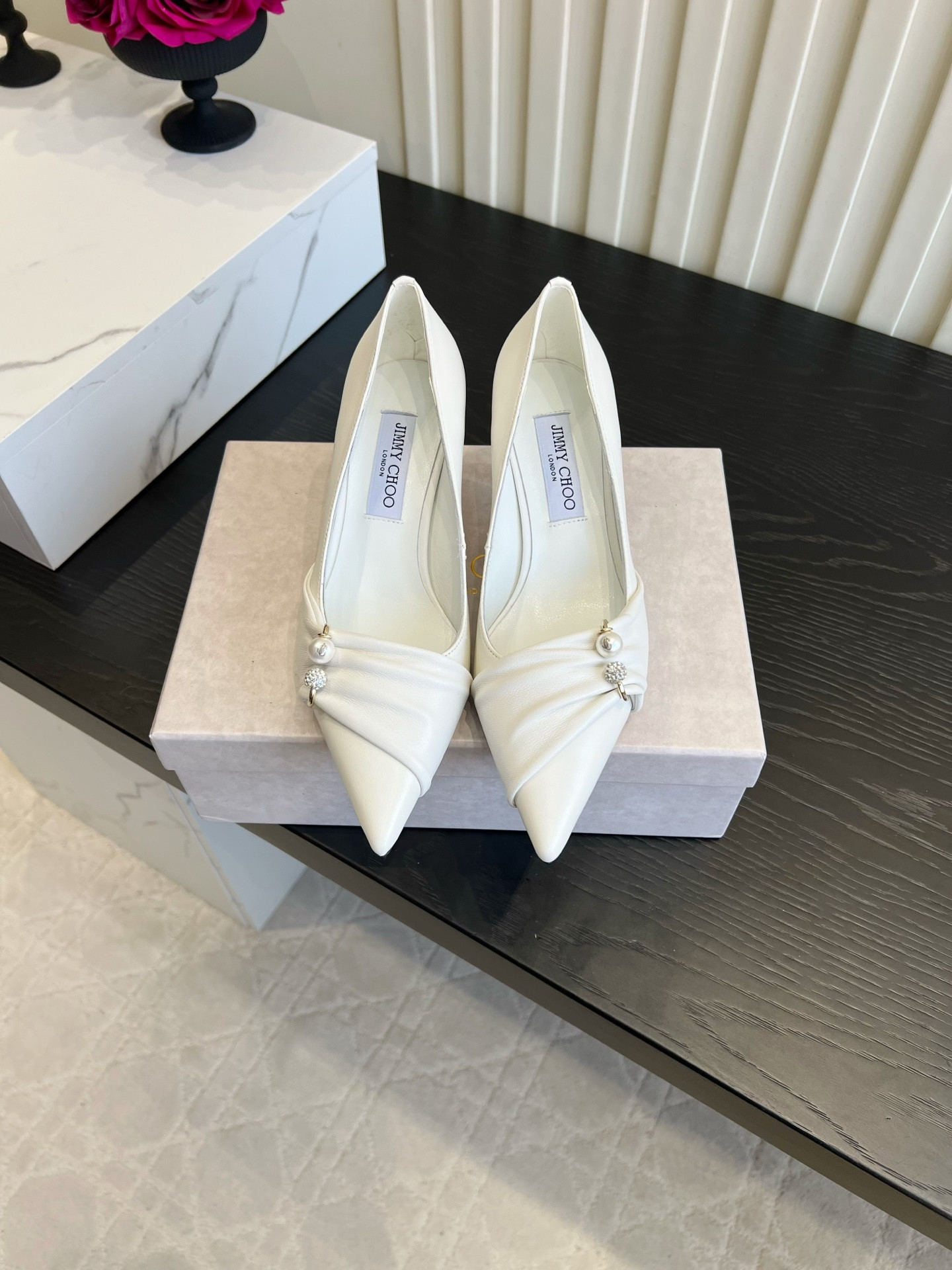 UA J1m*y Ch00 Rafi Pump 6.5cm Heel