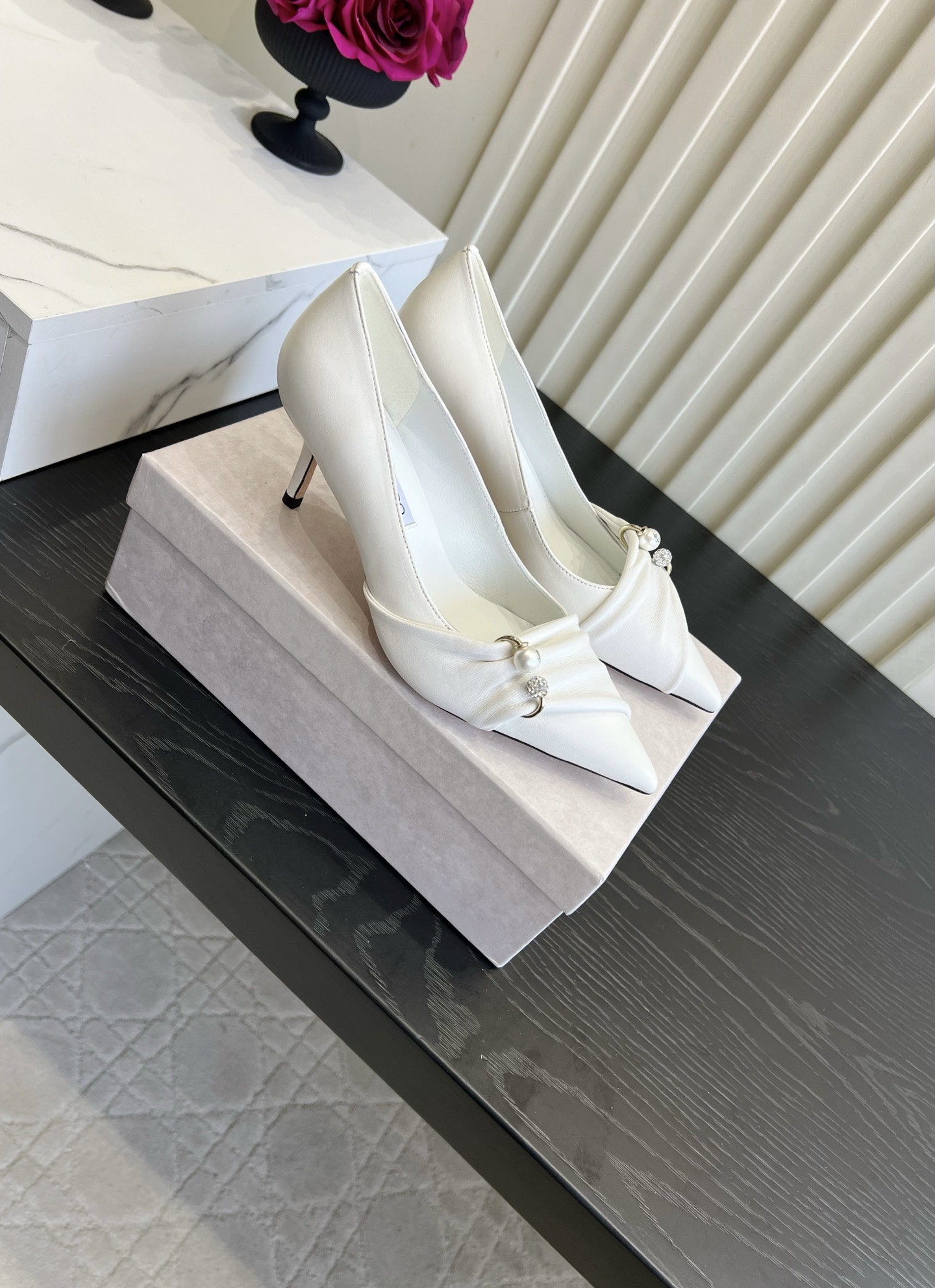 UA J1m*y Ch00 Rafi Pump 6.5cm Heel
