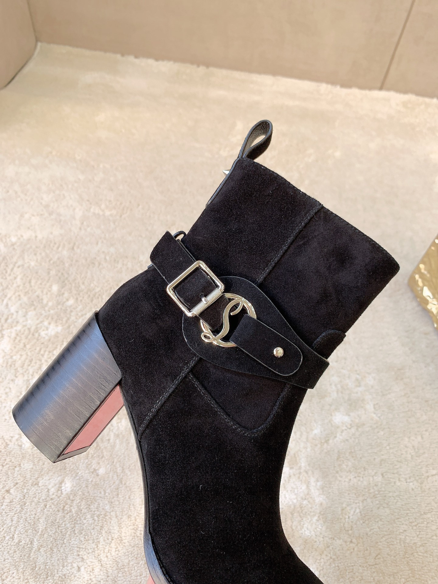 UA Chr1st1an Louboutin Dianouchette 70 mm Low Boots