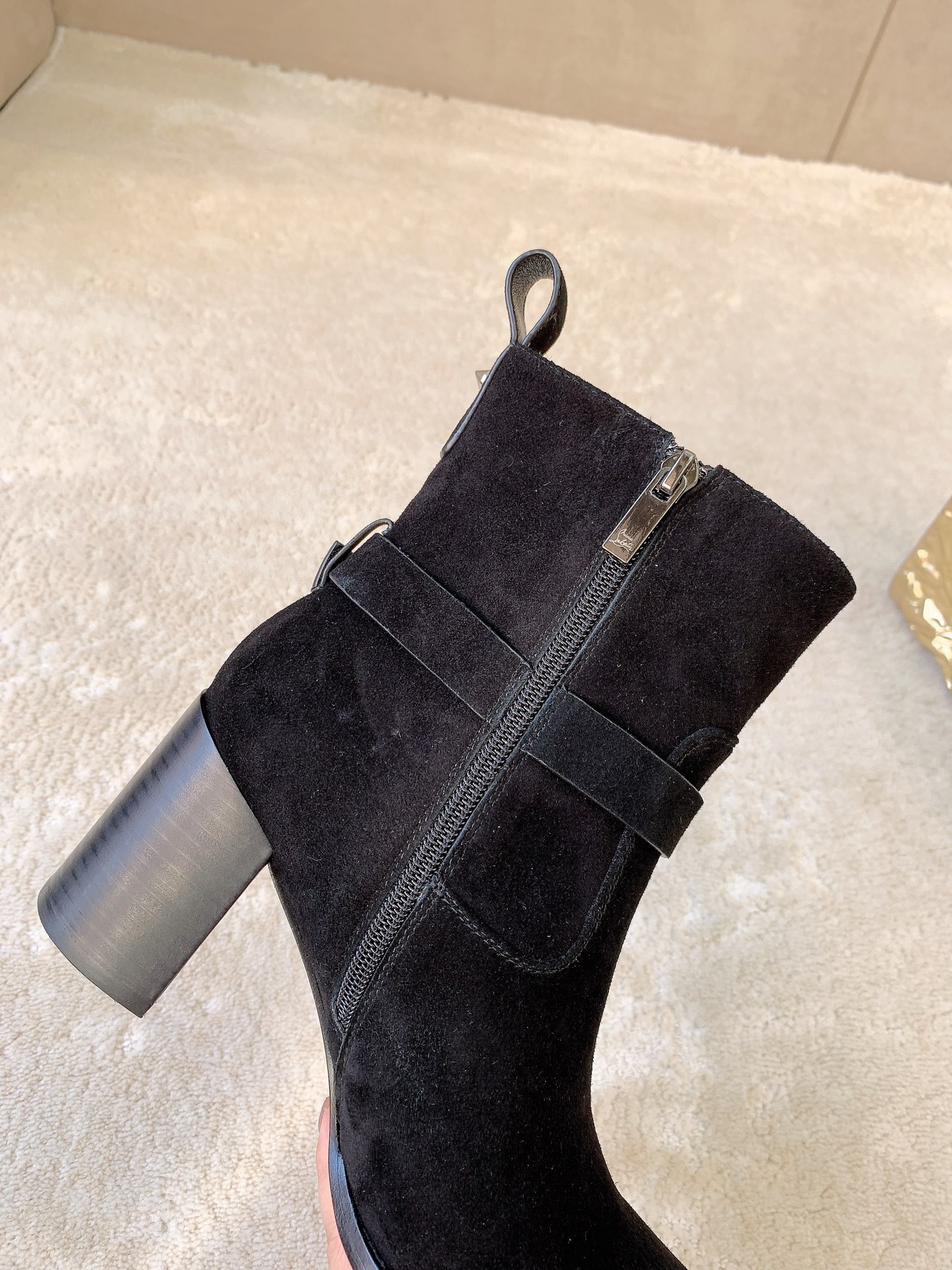 UA Chr1st1an Louboutin Dianouchette 70 mm Low Boots