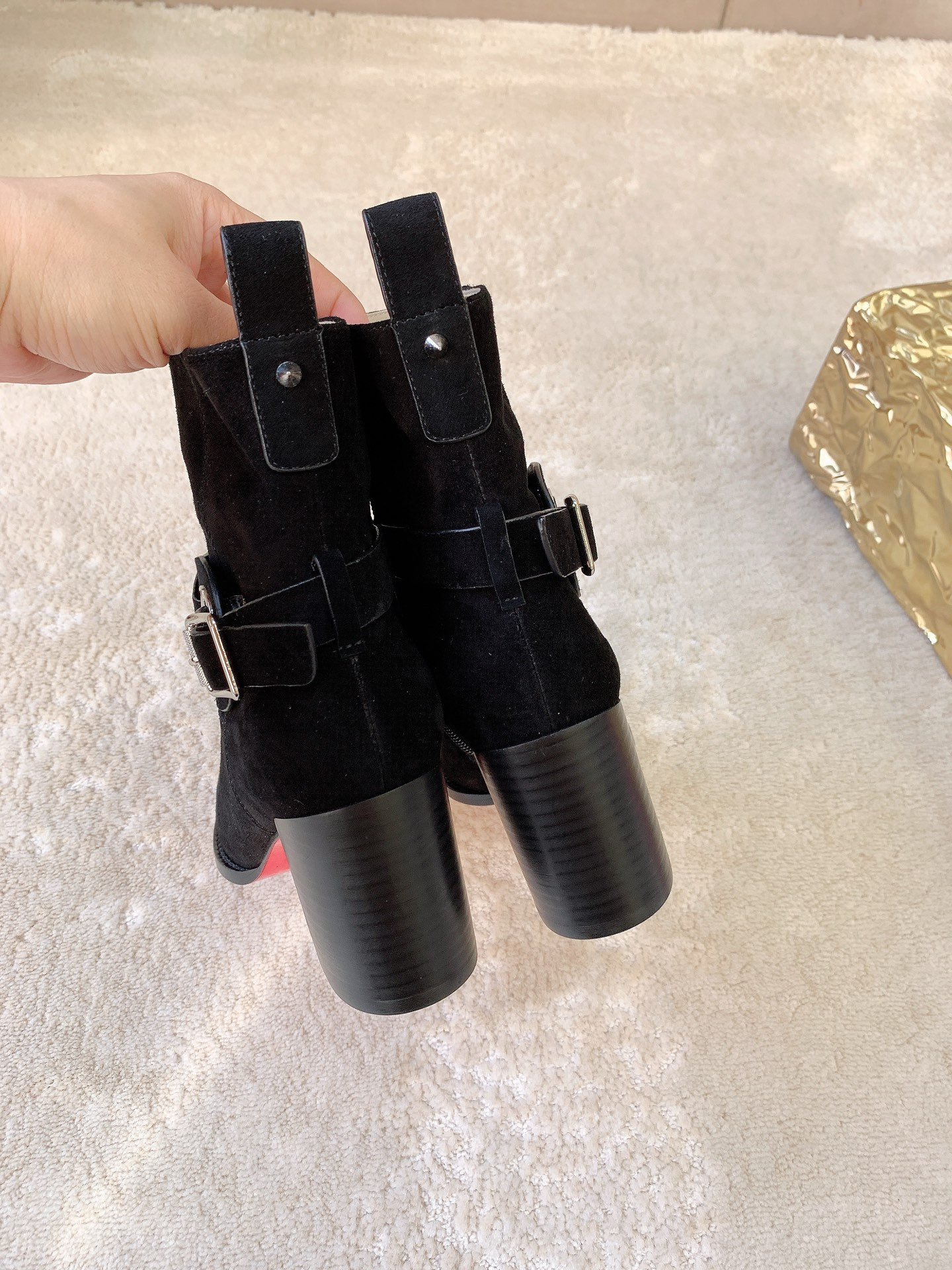 UA Chr1st1an Louboutin Dianouchette 70 mm Low Boots