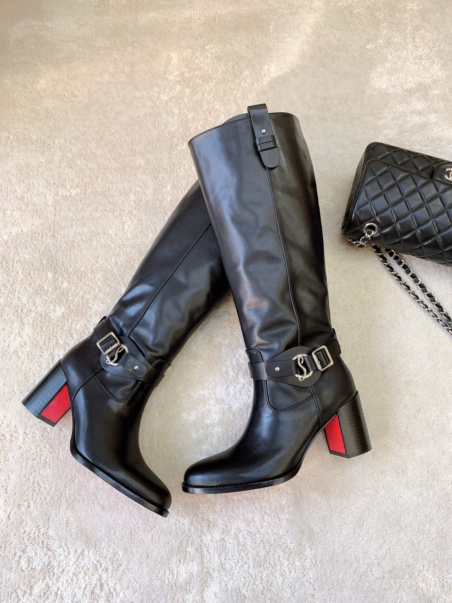 UA Chr1st1an Louboutin Dianouchette Botta 70 mm Boots
