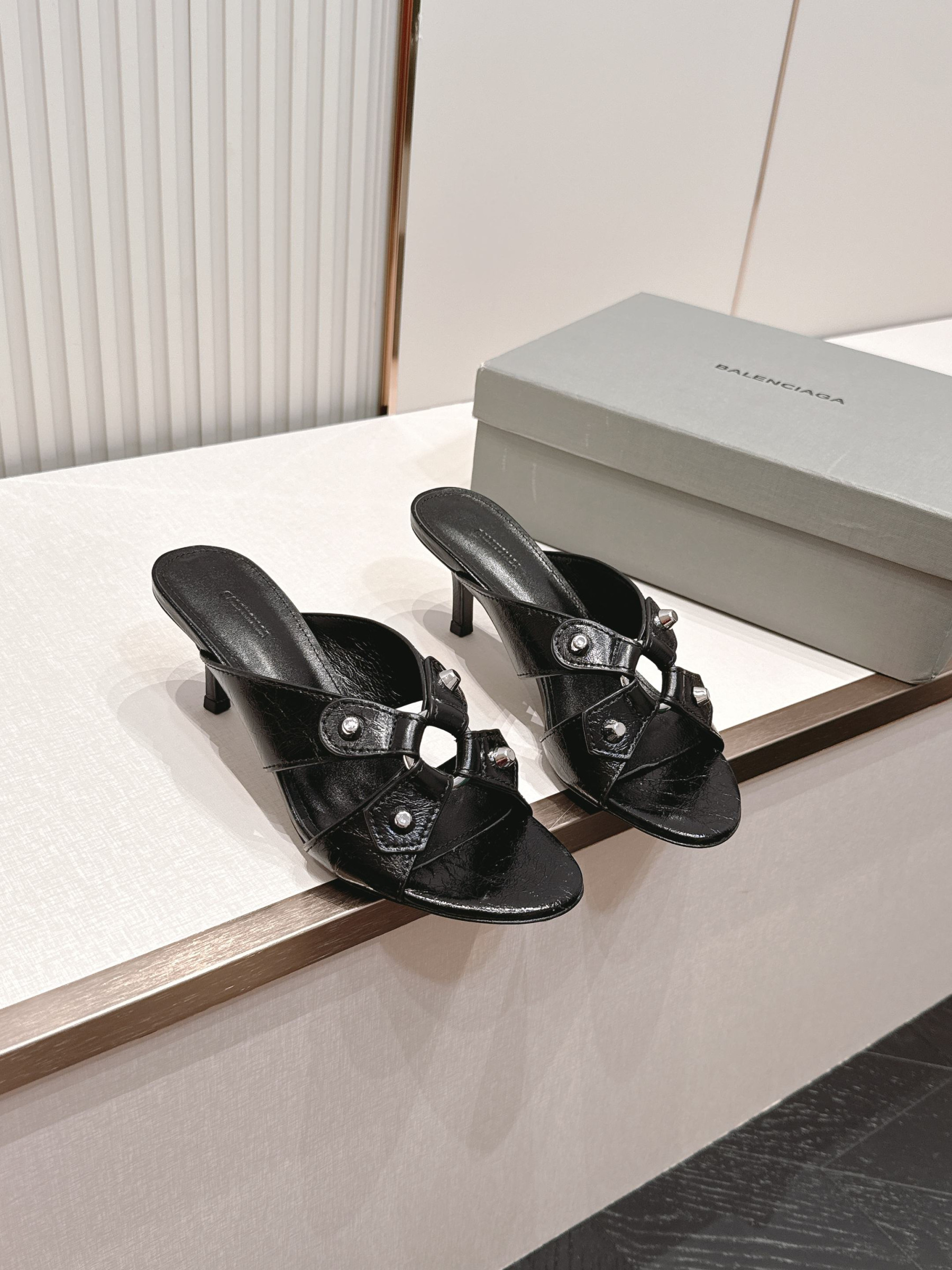UA Ba1en*iaga City Sandal 6.5cm Heel