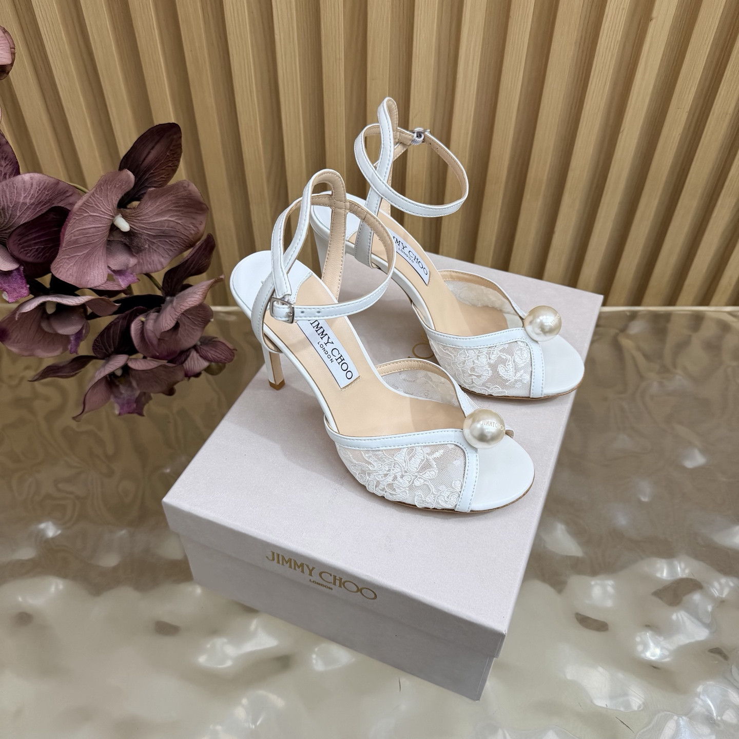UA J1m*y Ch00 Sacora Sandals 10cm Heel