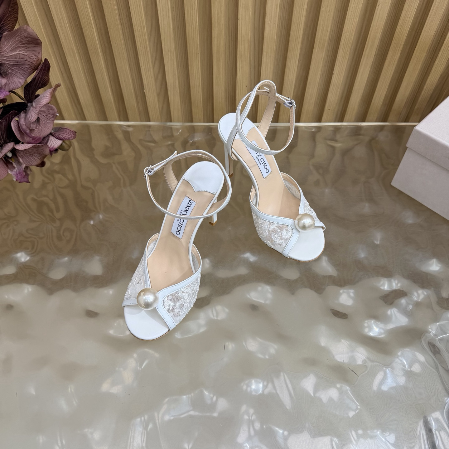 UA J1m*y Ch00 Sacora Sandals 10cm Heel